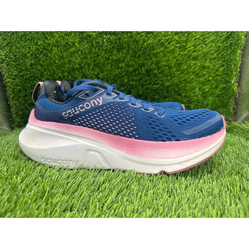 Saucony Guide 17 S10936-106 Athletic Sneaker Womens 7.5 Blue Mesh Jogging Sports